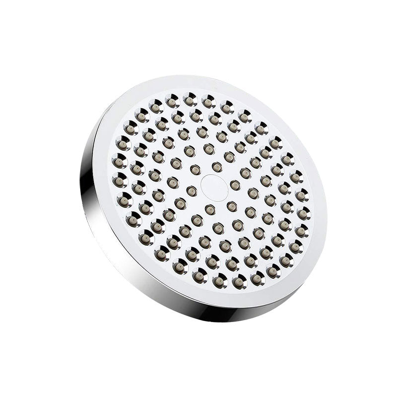 Modern Standard Double Shower Set Round Metal Adjustable Spray Pattern Showerhead Clearhalo 'Bathroom Remodel & Bathroom Fixtures' 'Home Improvement' 'home_improvement' 'home_improvement_shower_heads' 'Shower Heads' 'shower_heads' 'Showers & Bathtubs Plumbing' 'Showers & Bathtubs' 6837386