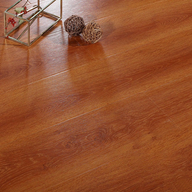 Maple Modern Laminate Flooring Click Lock Stain Resistant Laminate Plank Flooring Red Clearhalo 'Flooring 'Home Improvement' 'home_improvement' 'home_improvement_laminate_flooring' 'Laminate Flooring' 'laminate_flooring' Walls and Ceiling' 6837400
