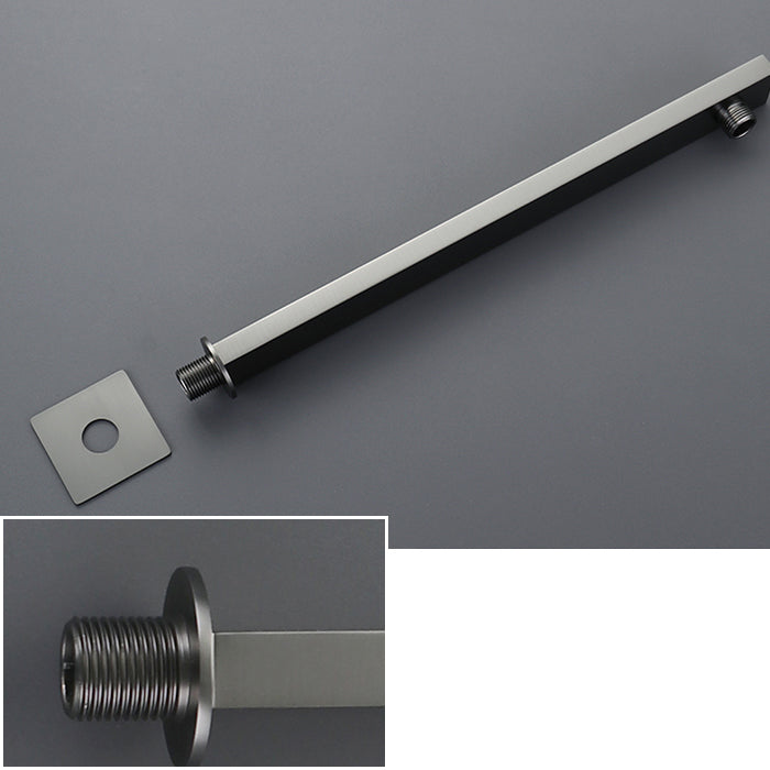 Modern Shower Set Brass Adjustable Shower Head Ceiling Mounted Shower Head Combo Clearhalo 'Bathroom Remodel & Bathroom Fixtures' 'Home Improvement' 'home_improvement' 'home_improvement_shower_faucets' 'Shower Faucets & Systems' 'shower_faucets' 'Showers & Bathtubs Plumbing' 'Showers & Bathtubs' 6841901