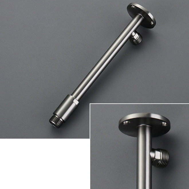 Modern Shower Set Brass Adjustable Shower Head Ceiling Mounted Shower Head Combo Clearhalo 'Bathroom Remodel & Bathroom Fixtures' 'Home Improvement' 'home_improvement' 'home_improvement_shower_faucets' 'Shower Faucets & Systems' 'shower_faucets' 'Showers & Bathtubs Plumbing' 'Showers & Bathtubs' 6841902