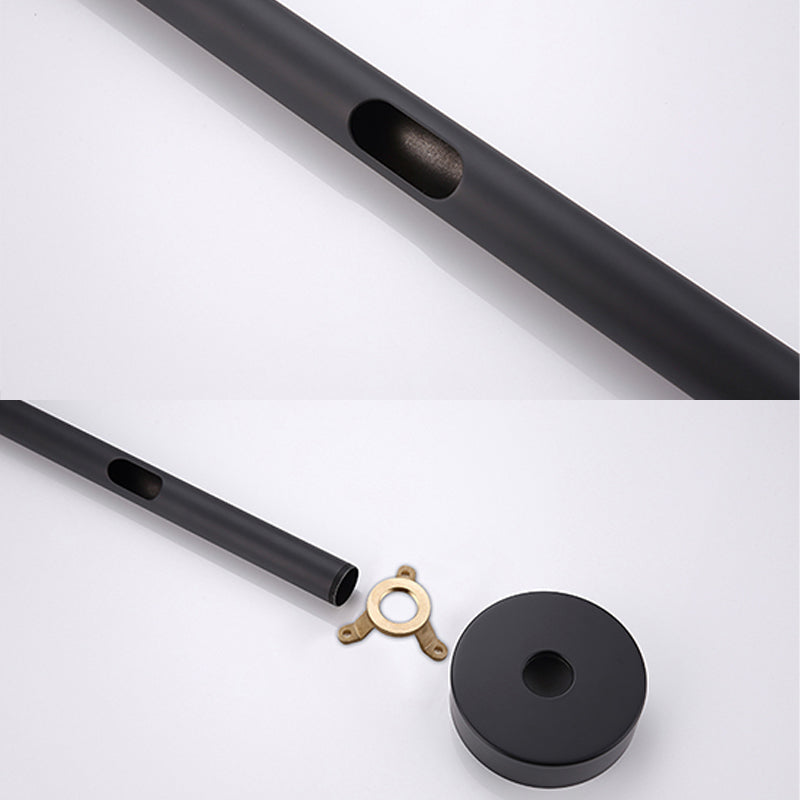 Modern Floor Mounted Metal Freestanding Tub Filler Freestanding High Arc Tub Faucet Set Clearhalo 'Bathroom Remodel & Bathroom Fixtures' 'Bathtub Faucets' 'bathtub_faucets' 'Home Improvement' 'home_improvement' 'home_improvement_bathtub_faucets' 6842347