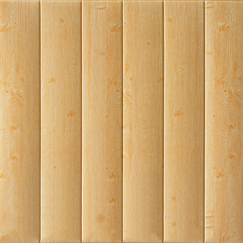 Polygon Peel and Stick Backsplash Tile PVC Wooden Peel and Stick Tile Yellow Clearhalo 'Flooring 'Home Improvement' 'home_improvement' 'home_improvement_wall_paneling' 'Wall Paneling' 'wall_paneling' 'Walls & Ceilings' Walls and Ceiling' 6842500
