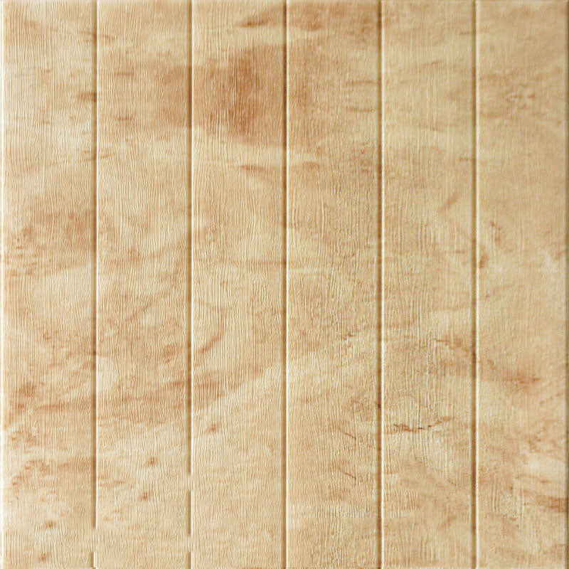 Polygon Peel and Stick Backsplash Tile PVC Wooden Peel and Stick Tile Yellow White Clearhalo 'Flooring 'Home Improvement' 'home_improvement' 'home_improvement_wall_paneling' 'Wall Paneling' 'wall_paneling' 'Walls & Ceilings' Walls and Ceiling' 6842508