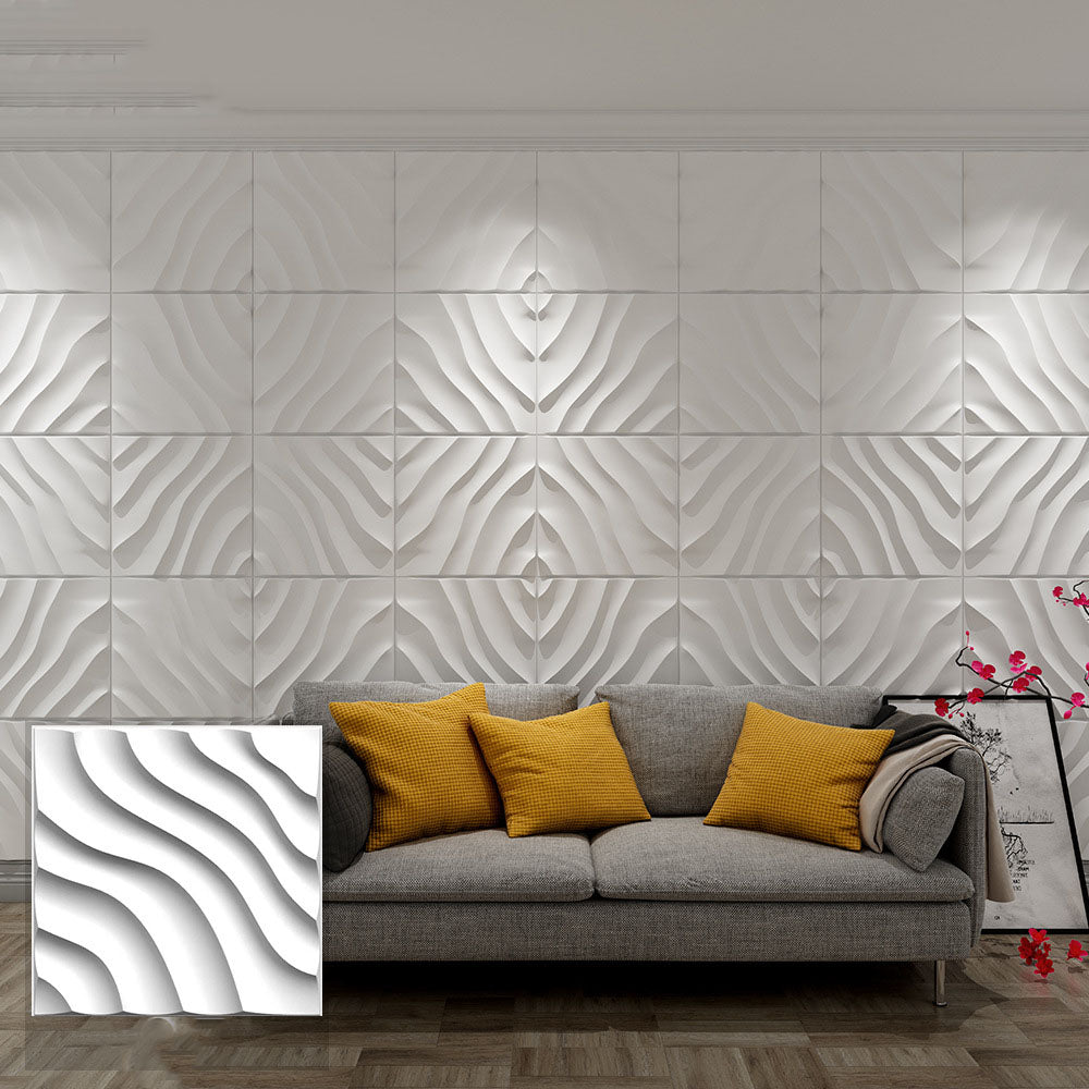 Modern Pearl Wainscoting PVC Wall Access Panel Peel and Stick Wall Tile Set of 40 200-Piece Set Clearhalo 'Flooring 'Home Improvement' 'home_improvement' 'home_improvement_wall_paneling' 'Wall Paneling' 'wall_paneling' 'Walls & Ceilings' Walls and Ceiling' 6842605