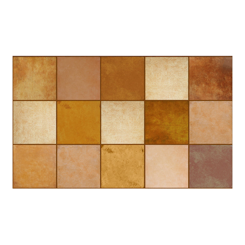 Multi-Tonal Style Vinyl Flooring Peel and Stick Vinyl Flooring with Low Gloss Yellow 0.02" Clearhalo 'Flooring 'Home Improvement' 'home_improvement' 'home_improvement_vinyl_flooring' 'Vinyl Flooring' 'vinyl_flooring' Walls and Ceiling' 6842638