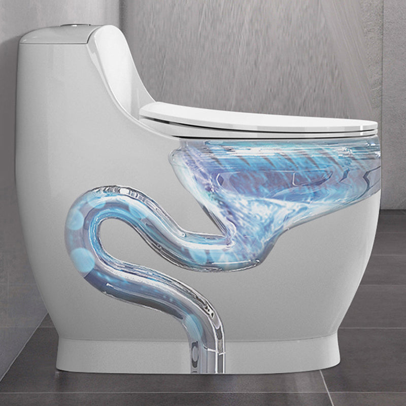 Modern 1-Piece Flush Toilet Floor Mount Urine Toilet for Bathroom Clearhalo 'Bathroom Remodel & Bathroom Fixtures' 'Home Improvement' 'home_improvement' 'home_improvement_toilets' 'Toilets & Bidets' 'Toilets' 6842870