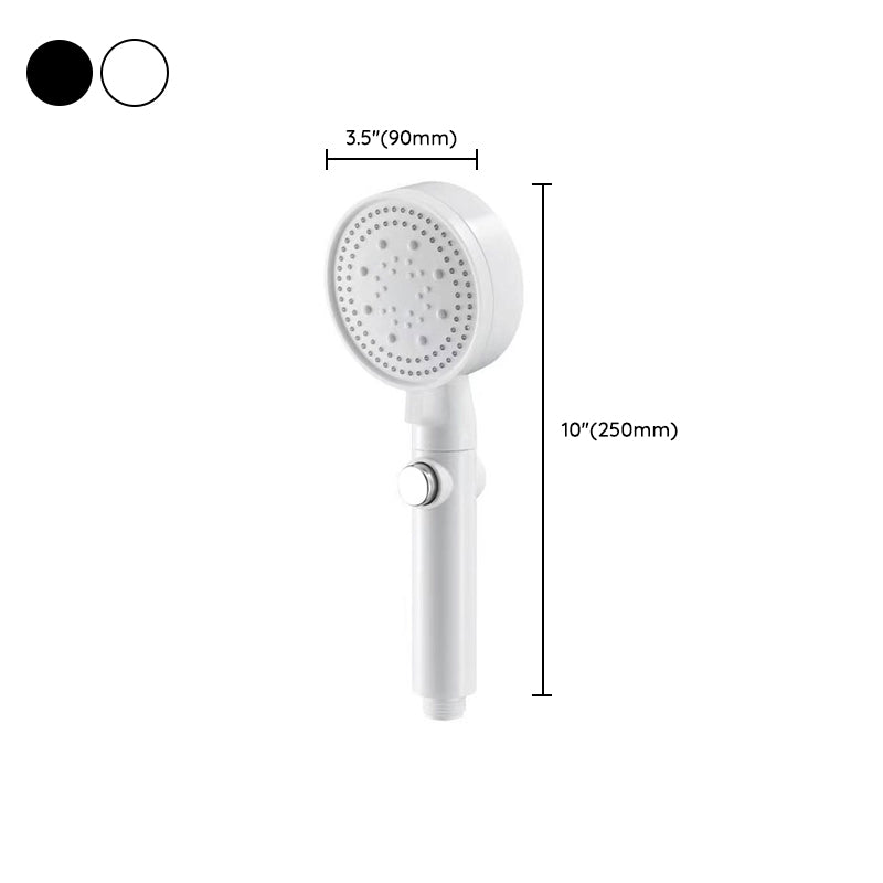 Contemporary Shower Head Combo Handheld Shower Head Plastic Wall-Mount Shower Combo Clearhalo 'Bathroom Remodel & Bathroom Fixtures' 'Home Improvement' 'home_improvement' 'home_improvement_shower_heads' 'Shower Heads' 'shower_heads' 'Showers & Bathtubs Plumbing' 'Showers & Bathtubs' 6843900