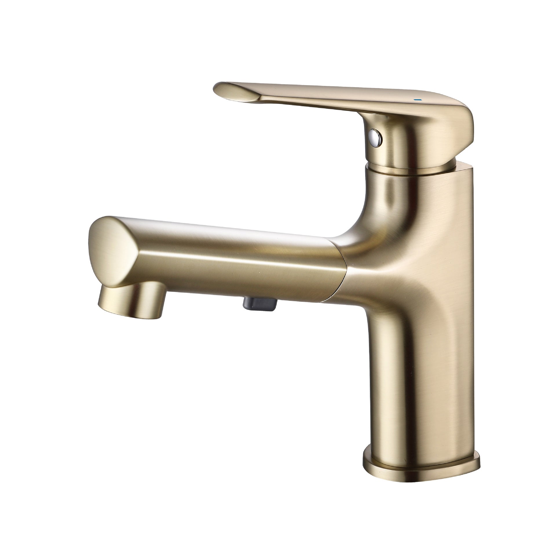 Single Handle Faucet Contemporary Vessel Sink Faucet with Lever Handle Gold Clearhalo 'Bathroom Remodel & Bathroom Fixtures' 'Bathroom Sink Faucets' 'Bathroom Sinks & Faucet Components' 'bathroom_sink_faucets' 'Home Improvement' 'home_improvement' 'home_improvement_bathroom_sink_faucets' 6848839