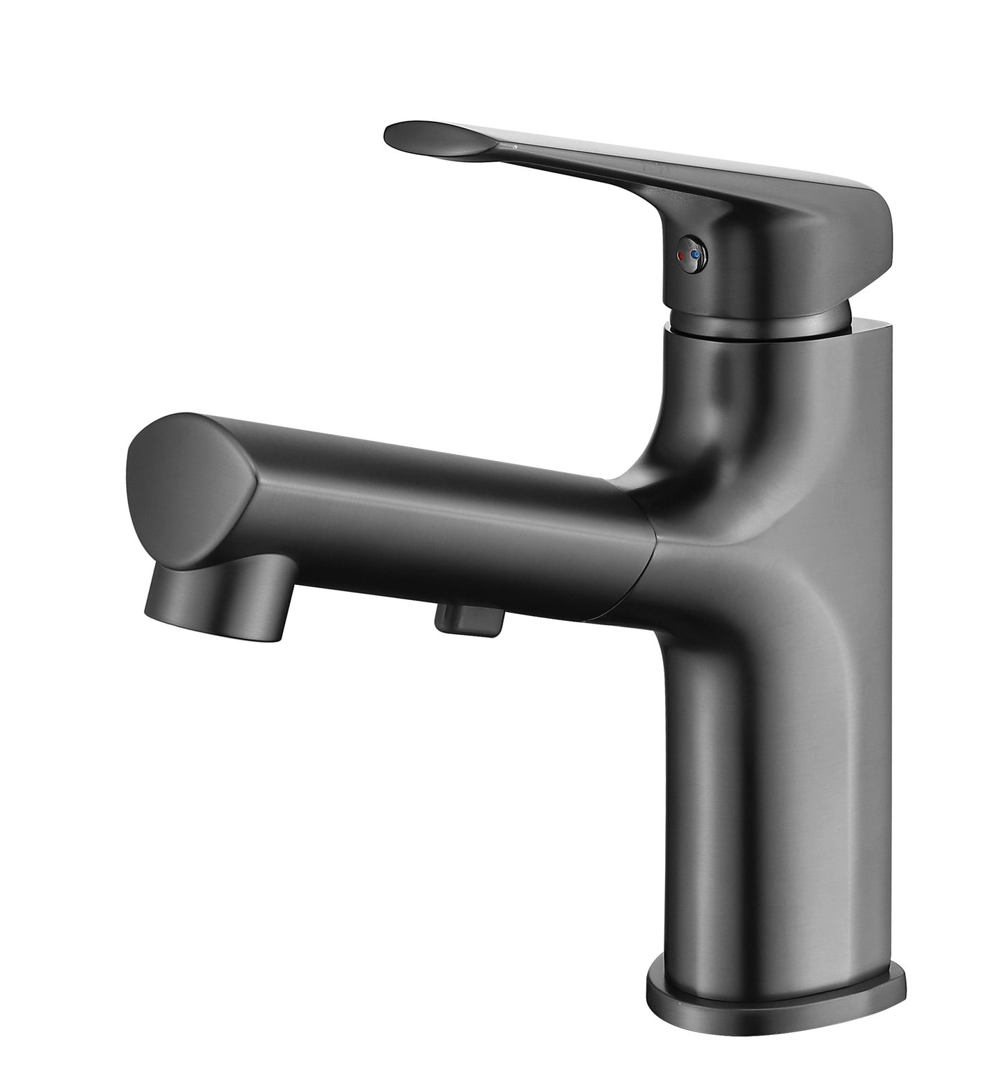 Single Handle Faucet Contemporary Vessel Sink Faucet with Lever Handle Clearhalo 'Bathroom Remodel & Bathroom Fixtures' 'Bathroom Sink Faucets' 'Bathroom Sinks & Faucet Components' 'bathroom_sink_faucets' 'Home Improvement' 'home_improvement' 'home_improvement_bathroom_sink_faucets' 6848841