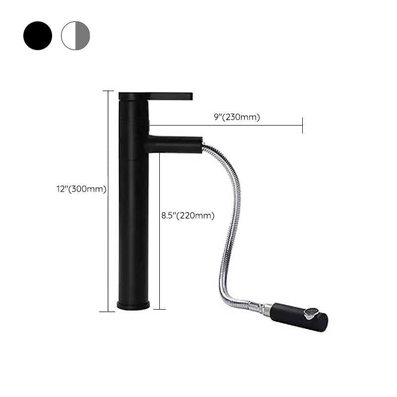 Glam Style Faucet Single Lever Handle Vessel Sink Faucet for Bathroom Clearhalo 'Bathroom Remodel & Bathroom Fixtures' 'Bathroom Sink Faucets' 'Bathroom Sinks & Faucet Components' 'bathroom_sink_faucets' 'Home Improvement' 'home_improvement' 'home_improvement_bathroom_sink_faucets' 6848875