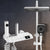Modern Shower Trim Brass Handheld Shower Head Thermostatic Shower Head Combo White Storage Not Included Clearhalo 'Bathroom Remodel & Bathroom Fixtures' 'Home Improvement' 'home_improvement' 'home_improvement_shower_faucets' 'Shower Faucets & Systems' 'shower_faucets' 'Showers & Bathtubs Plumbing' 'Showers & Bathtubs' 6848940