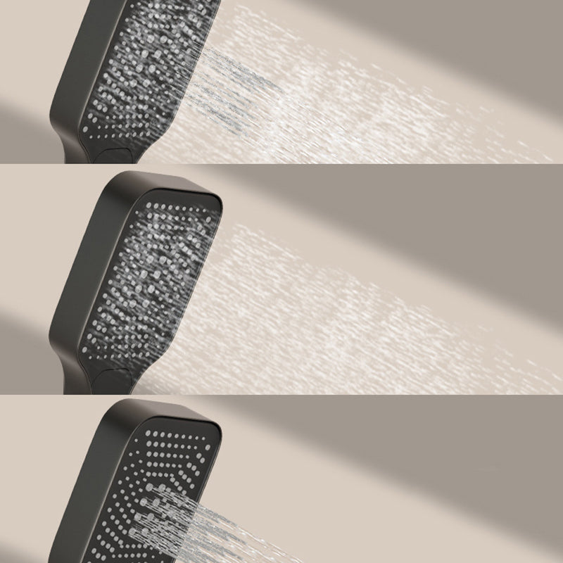 Modern Shower Trim Brass Handheld Shower Head Thermostatic Shower Head Combo Clearhalo 'Bathroom Remodel & Bathroom Fixtures' 'Home Improvement' 'home_improvement' 'home_improvement_shower_faucets' 'Shower Faucets & Systems' 'shower_faucets' 'Showers & Bathtubs Plumbing' 'Showers & Bathtubs' 6848946