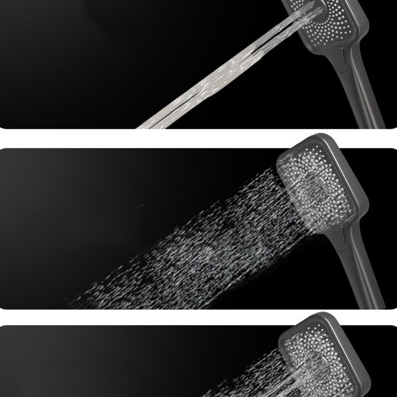 Modern Shower Trim Brass Adjustable Spray Pattern Wall Mounted Shower Set Clearhalo 'Bathroom Remodel & Bathroom Fixtures' 'Home Improvement' 'home_improvement' 'home_improvement_shower_faucets' 'Shower Faucets & Systems' 'shower_faucets' 'Showers & Bathtubs Plumbing' 'Showers & Bathtubs' 6848977