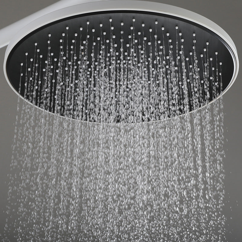 Modern Shower Head Combo Brass Handheld Shower Head Wall Mounted Shower Set Clearhalo 'Bathroom Remodel & Bathroom Fixtures' 'Home Improvement' 'home_improvement' 'home_improvement_shower_faucets' 'Shower Faucets & Systems' 'shower_faucets' 'Showers & Bathtubs Plumbing' 'Showers & Bathtubs' 6849023