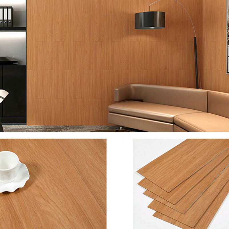 Farmhouse Tin Backsplash Paneling Smooth Wall Ceiling Wood Board Set of 1 Orange Red Clearhalo 'Flooring 'Home Improvement' 'home_improvement' 'home_improvement_wall_paneling' 'Wall Paneling' 'wall_paneling' 'Walls & Ceilings' Walls and Ceiling' 6849279