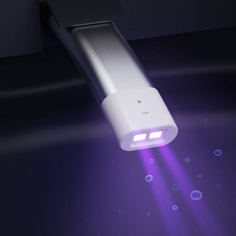 Contemporary White Elongated Foot Sensor Heated Seat Floor Mount Bidet Clearhalo 'Bathroom Remodel & Bathroom Fixtures' 'Bidets' 'Home Improvement' 'home_improvement' 'home_improvement_bidets' 'Toilets & Bidets' 6849972