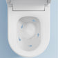 Contemporary White Elongated Foot Sensor Heated Seat Floor Mount Bidet Clearhalo 'Bathroom Remodel & Bathroom Fixtures' 'Bidets' 'Home Improvement' 'home_improvement' 'home_improvement_bidets' 'Toilets & Bidets' 6849973