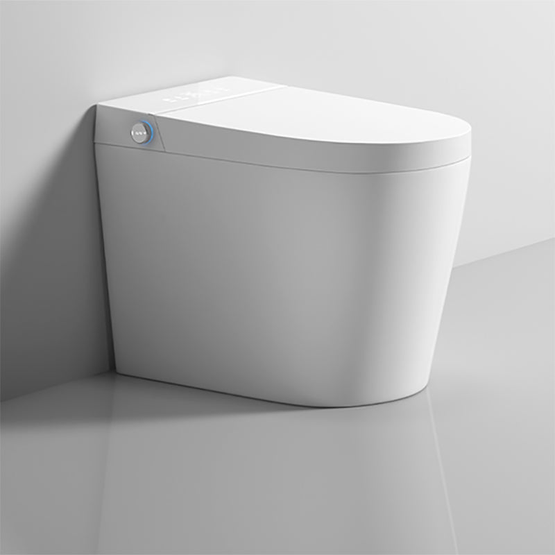 Contemporary Ceramic Elongated White Temperature Control Floor Mount Bidet Clearhalo 'Bathroom Remodel & Bathroom Fixtures' 'Bidets' 'Home Improvement' 'home_improvement' 'home_improvement_bidets' 'Toilets & Bidets' 6849986