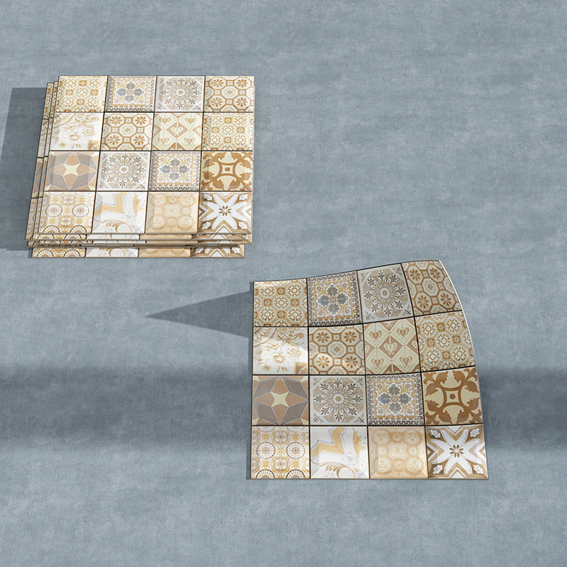 Contemporary Peel and Stick Tile Mosaic Tile Peel and Stick Wall Tile Clearhalo 'Flooring 'Home Improvement' 'home_improvement' 'home_improvement_peel_stick_blacksplash' 'Peel & Stick Backsplash Tile' 'peel_stick_blacksplash' 'Walls & Ceilings' Walls and Ceiling' 6850028