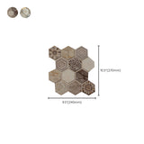 Contemporary Peel and Stick Tile Mosaic Tile Peel and Stick Wall Tile Clearhalo 'Flooring 'Home Improvement' 'home_improvement' 'home_improvement_peel_stick_blacksplash' 'Peel & Stick Backsplash Tile' 'peel_stick_blacksplash' 'Walls & Ceilings' Walls and Ceiling' 6850032