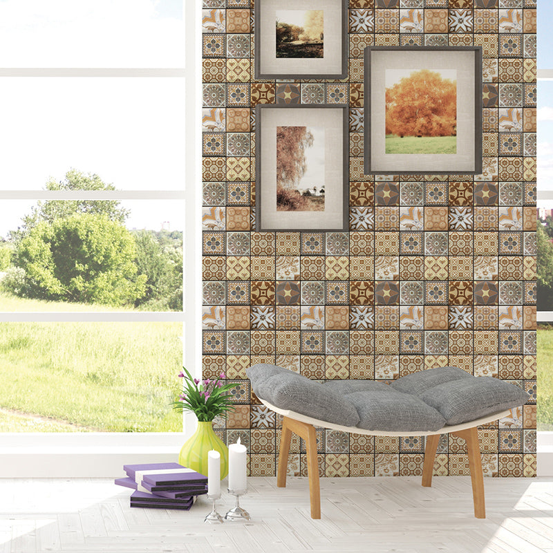 Pattern Matte Color Stone Peel and Paste Mosaic Tile Peel and Paste Tile Set of 5 Clearhalo 'Flooring 'Home Improvement' 'home_improvement' 'home_improvement_peel_stick_blacksplash' 'Peel & Stick Backsplash Tile' 'peel_stick_blacksplash' 'Walls & Ceilings' Walls and Ceiling' 6850052