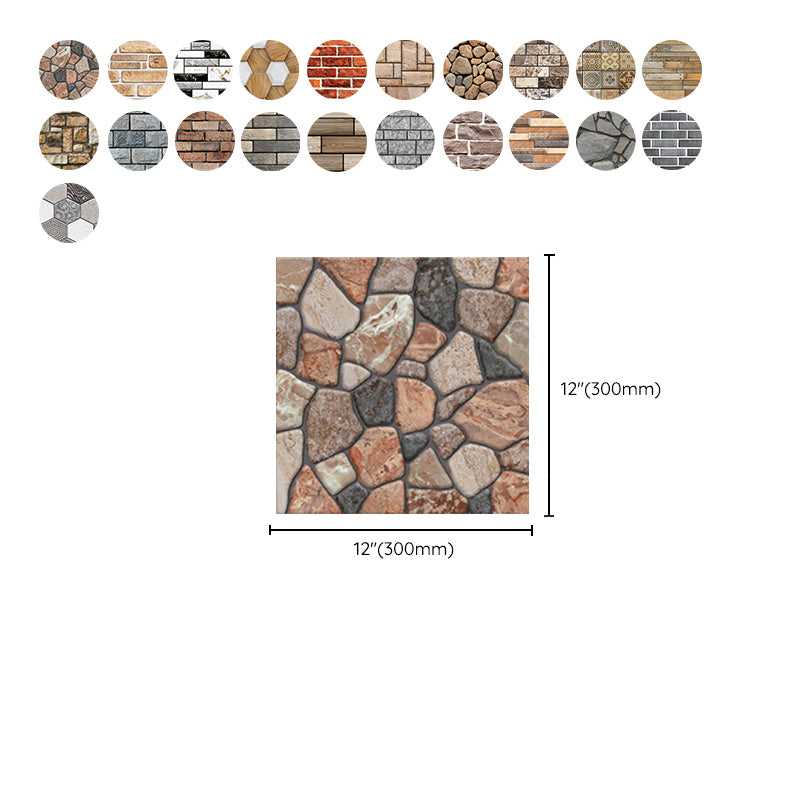 Pattern Matte Color Stone Peel and Paste Mosaic Tile Peel and Paste Tile Set of 5 Clearhalo 'Flooring 'Home Improvement' 'home_improvement' 'home_improvement_peel_stick_blacksplash' 'Peel & Stick Backsplash Tile' 'peel_stick_blacksplash' 'Walls & Ceilings' Walls and Ceiling' 6850065
