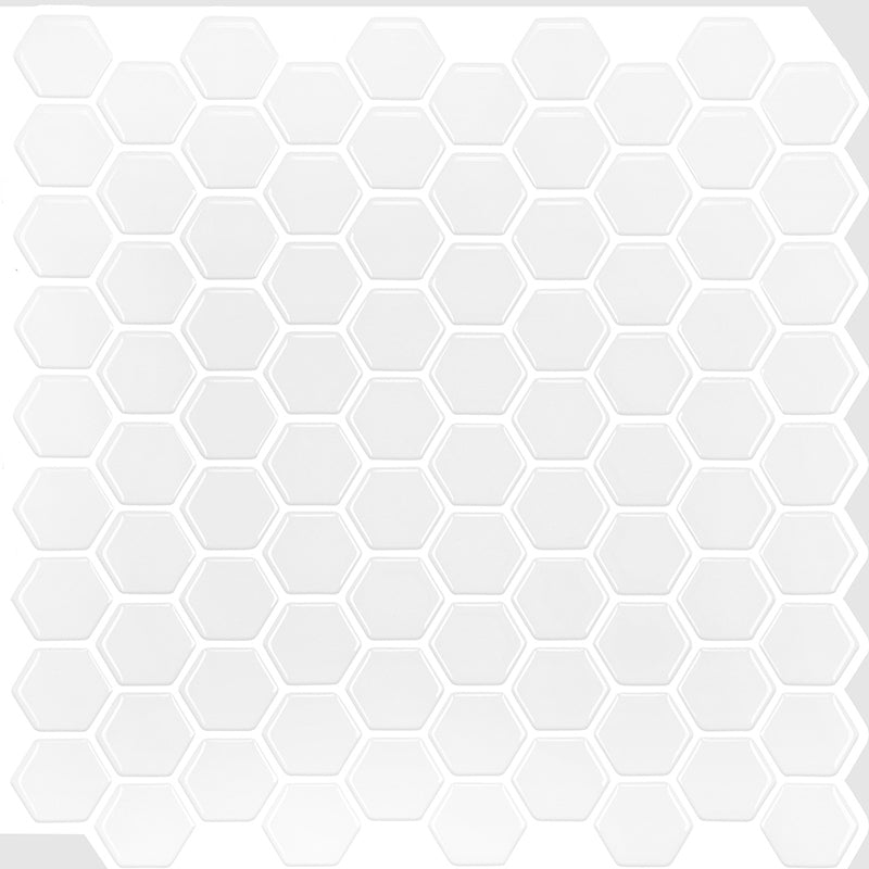 Polygon Metal Peel and Stick Backsplash Tile PVC Peel and Stick Tile for Kitchen Clearhalo 'Flooring 'Home Improvement' 'home_improvement' 'home_improvement_peel_stick_blacksplash' 'Peel & Stick Backsplash Tile' 'peel_stick_blacksplash' 'Walls & Ceilings' Walls and Ceiling' 6850155