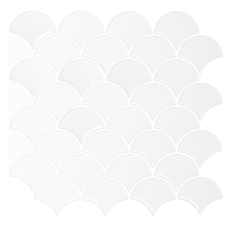 Polygon Metal Peel and Stick Backsplash Tile PVC Peel and Stick Tile for Kitchen Clearhalo 'Flooring 'Home Improvement' 'home_improvement' 'home_improvement_peel_stick_blacksplash' 'Peel & Stick Backsplash Tile' 'peel_stick_blacksplash' 'Walls & Ceilings' Walls and Ceiling' 6850161