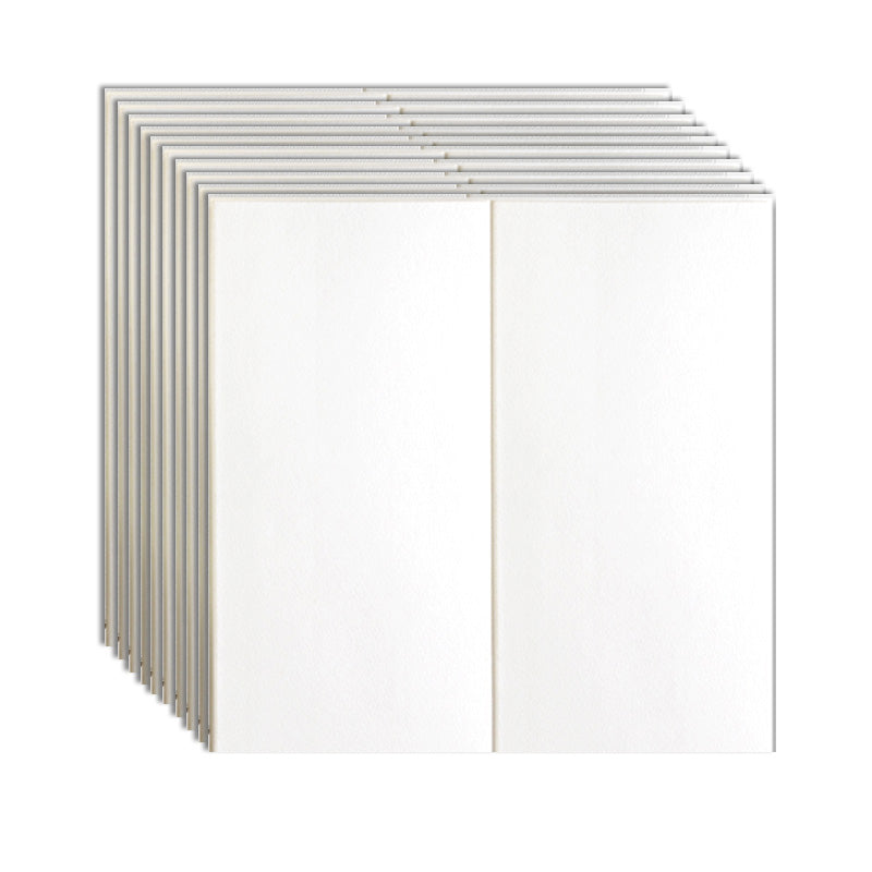 Modern Plastic Wall Access Panel Peel and Stick Wall Access Panel Ivory 0.08" Clearhalo 'Flooring 'Home Improvement' 'home_improvement' 'home_improvement_wall_paneling' 'Wall Paneling' 'wall_paneling' 'Walls & Ceilings' Walls and Ceiling' 6850203