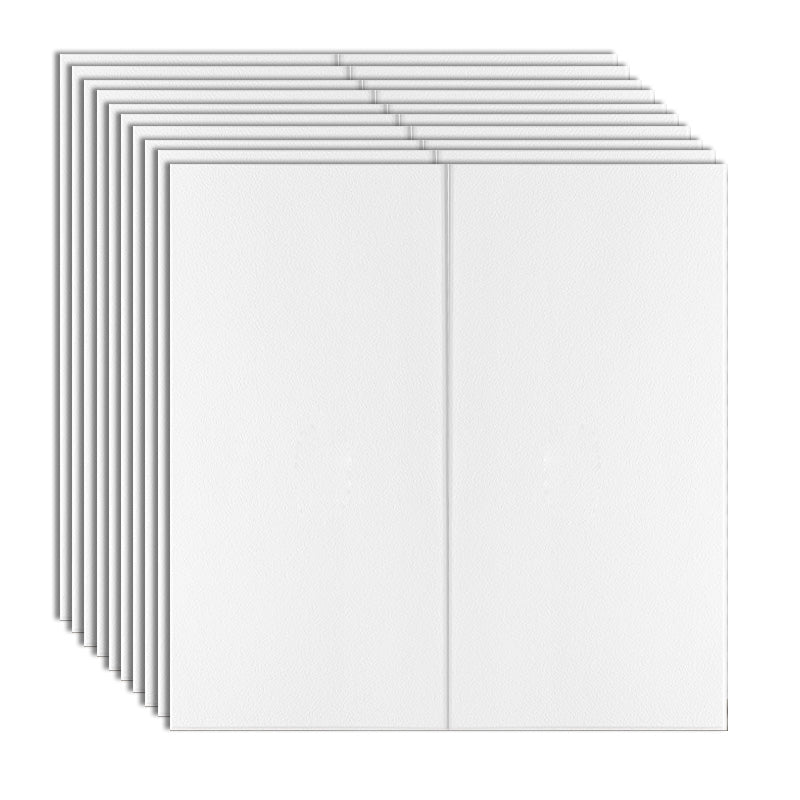 Modern Plastic Wall Access Panel Peel and Stick Wall Access Panel Ivory 0.16" Clearhalo 'Flooring 'Home Improvement' 'home_improvement' 'home_improvement_wall_paneling' 'Wall Paneling' 'wall_paneling' 'Walls & Ceilings' Walls and Ceiling' 6850208