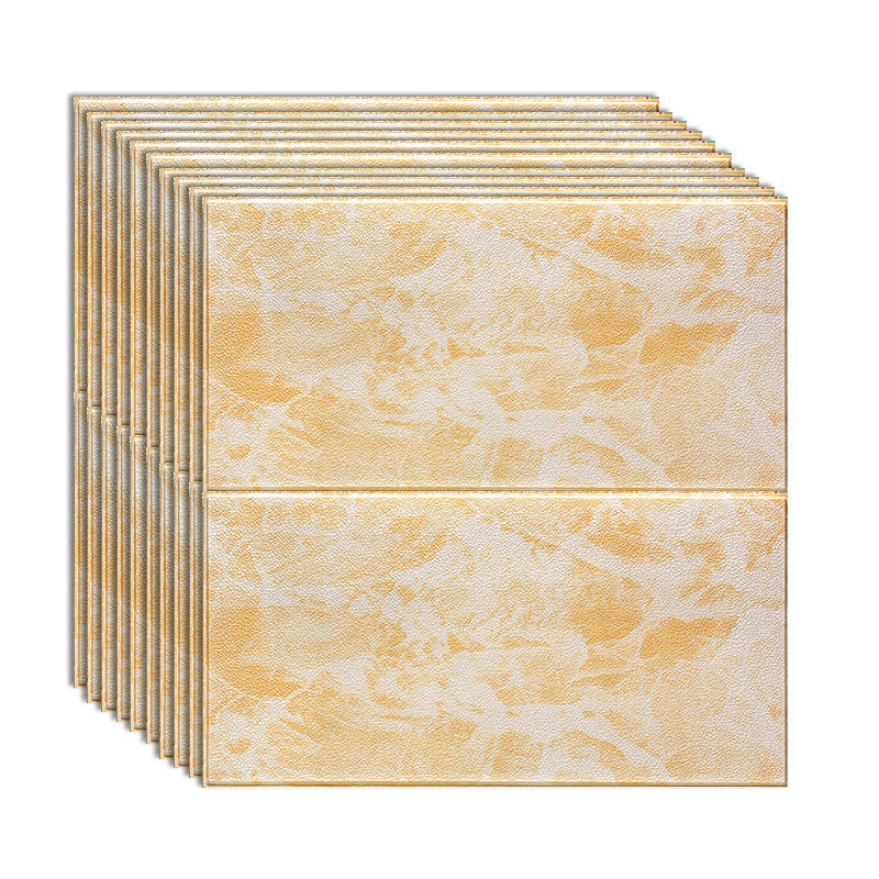 Modern Plastic Wall Access Panel Peel and Stick Wall Access Panel Light Yellow 0.12" Clearhalo 'Flooring 'Home Improvement' 'home_improvement' 'home_improvement_wall_paneling' 'Wall Paneling' 'wall_paneling' 'Walls & Ceilings' Walls and Ceiling' 6850215