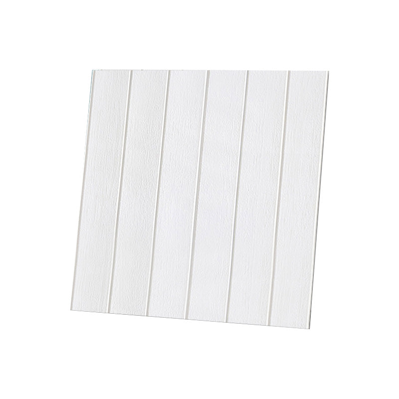 Modern Wall Access Panel Peel and Press Wall Access Panel with Wood Look White 0.08" Clearhalo 'Flooring 'Home Improvement' 'home_improvement' 'home_improvement_wall_paneling' 'Wall Paneling' 'wall_paneling' 'Walls & Ceilings' Walls and Ceiling' 6850228