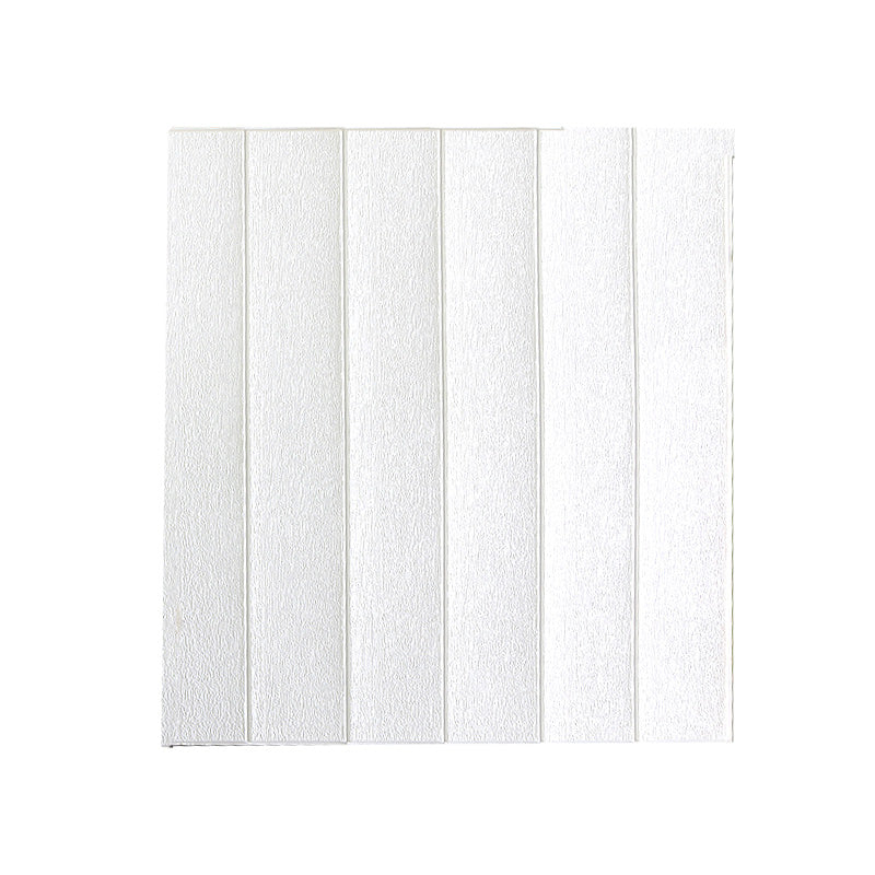 Modern Wall Access Panel Peel and Press Wall Access Panel with Wood Look Gloss White 0.12" Clearhalo 'Flooring 'Home Improvement' 'home_improvement' 'home_improvement_wall_paneling' 'Wall Paneling' 'wall_paneling' 'Walls & Ceilings' Walls and Ceiling' 6850230