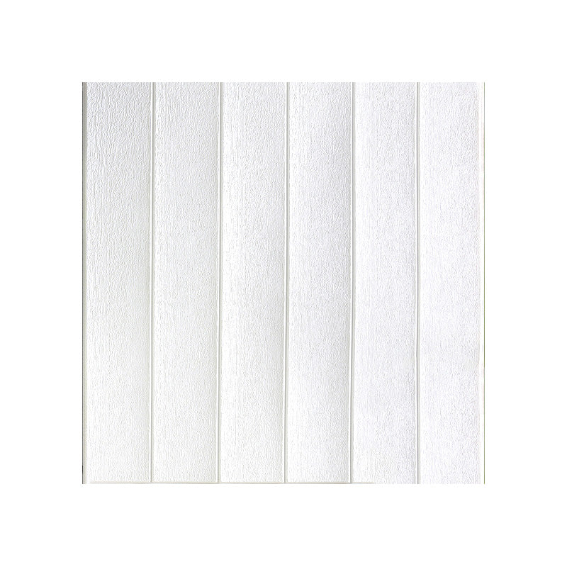 Modern Wall Access Panel Peel and Press Wall Access Panel with Wood Look Gloss White 0.16" Clearhalo 'Flooring 'Home Improvement' 'home_improvement' 'home_improvement_wall_paneling' 'Wall Paneling' 'wall_paneling' 'Walls & Ceilings' Walls and Ceiling' 6850234