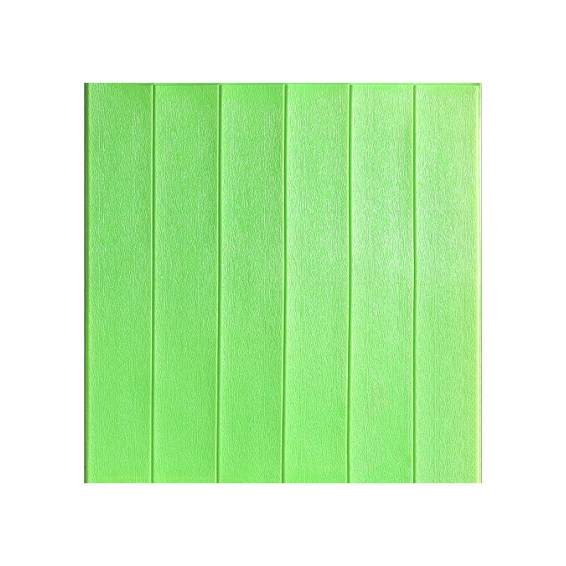 Modern Wall Access Panel Peel and Press Wall Access Panel with Wood Look Green 0.16" Clearhalo 'Flooring 'Home Improvement' 'home_improvement' 'home_improvement_wall_paneling' 'Wall Paneling' 'wall_paneling' 'Walls & Ceilings' Walls and Ceiling' 6850236