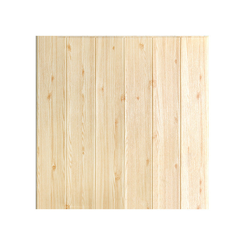Modern Wall Access Panel Peel and Press Wall Access Panel with Wood Look Natural 0.16" Clearhalo 'Flooring 'Home Improvement' 'home_improvement' 'home_improvement_wall_paneling' 'Wall Paneling' 'wall_paneling' 'Walls & Ceilings' Walls and Ceiling' 6850238