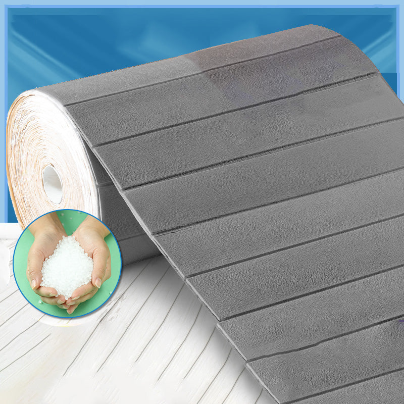 Modern Tin Backsplash Paneling 3D Print Wall Ceiling Wood Grain Design Silver Gray Standard Payment Clearhalo 'Flooring 'Home Improvement' 'home_improvement' 'home_improvement_wall_paneling' 'Wall Paneling' 'wall_paneling' 'Walls & Ceilings' Walls and Ceiling' 6850264