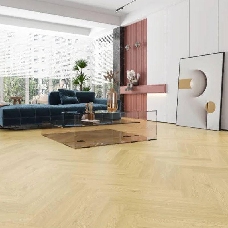 Water-Resistant Laminate Floor Waterproof Laminate Plank Flooring with Click Lock Light Wood 10.7 sq ft. - 16 Pieces Clearhalo 'Flooring 'Home Improvement' 'home_improvement' 'home_improvement_laminate_flooring' 'Laminate Flooring' 'laminate_flooring' Walls and Ceiling' 6850378