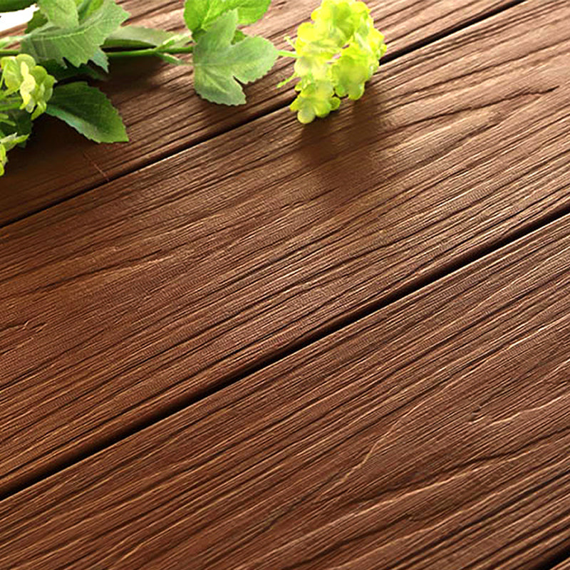 Modern Composite Tile Set Solid Wooden Outdoor Flooring Tile Clearhalo 'Home Improvement' 'home_improvement' 'home_improvement_outdoor_deck_tiles_planks' 'Outdoor Deck Tiles & Planks' 'Outdoor Flooring & Tile' 'Outdoor Remodel' 'outdoor_deck_tiles_planks' 6859160