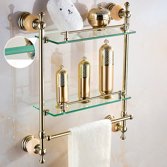 Modern Bathroom Accessory As Individual Or As a Set in Golden Clearhalo 'Bathroom Hardware Sets' 'Bathroom Hardware' 'Bathroom Remodel & Bathroom Fixtures' 'bathroom_hardware_sets' 'Home Improvement' 'home_improvement' 'home_improvement_bathroom_hardware_sets' 6864407