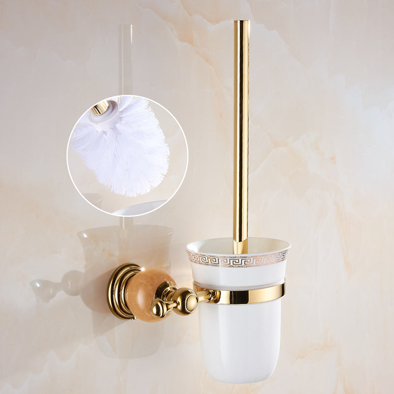 Modern Bathroom Accessory As Individual Or As a Set in Golden Clearhalo 'Bathroom Hardware Sets' 'Bathroom Hardware' 'Bathroom Remodel & Bathroom Fixtures' 'bathroom_hardware_sets' 'Home Improvement' 'home_improvement' 'home_improvement_bathroom_hardware_sets' 6864411