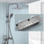 Modern Shower Trim Brass Temperature Control Wall Mounted Shower Combo Grey Clearhalo 'Bathroom Remodel & Bathroom Fixtures' 'Home Improvement' 'home_improvement' 'home_improvement_shower_faucets' 'Shower Faucets & Systems' 'shower_faucets' 'Showers & Bathtubs Plumbing' 'Showers & Bathtubs' 6871487