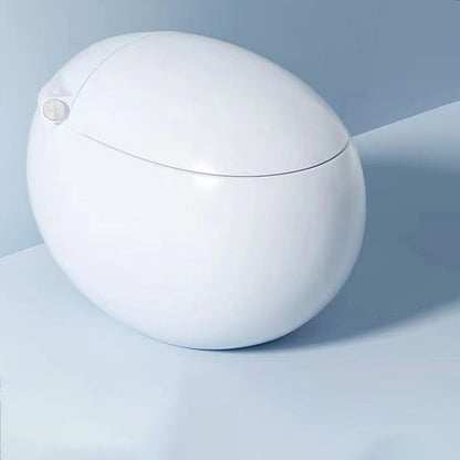 White Bidet Temperature Control Floor Mount Bidet,19.30" High Manual Lid (Standard) 12" Yes Clearhalo 'Bathroom Remodel & Bathroom Fixtures' 'Bidets' 'Home Improvement' 'home_improvement' 'home_improvement_bidets' 'Toilets & Bidets' 6872378