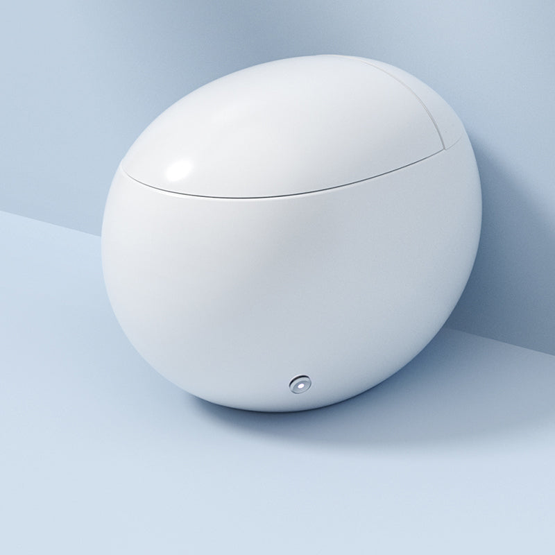 White Bidet Temperature Control Floor Mount Bidet,19.30" High Clearhalo 'Bathroom Remodel & Bathroom Fixtures' 'Bidets' 'Home Improvement' 'home_improvement' 'home_improvement_bidets' 'Toilets & Bidets' 6872380