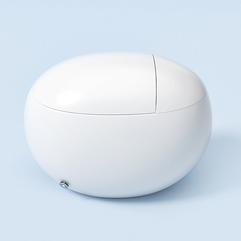 White Bidet Temperature Control Floor Mount Bidet,19.30" High Clearhalo 'Bathroom Remodel & Bathroom Fixtures' 'Bidets' 'Home Improvement' 'home_improvement' 'home_improvement_bidets' 'Toilets & Bidets' 6872382