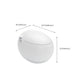 White Bidet Temperature Control Floor Mount Bidet,19.30" High Clearhalo 'Bathroom Remodel & Bathroom Fixtures' 'Bidets' 'Home Improvement' 'home_improvement' 'home_improvement_bidets' 'Toilets & Bidets' 6872392