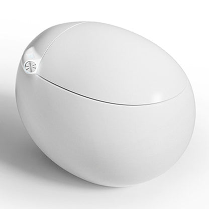 21.25" High White Bidet Temperature Control Floor Mount Bidet Automatic Lid Clearhalo 'Bathroom Remodel & Bathroom Fixtures' 'Bidets' 'Home Improvement' 'home_improvement' 'home_improvement_bidets' 'Toilets & Bidets' 6872394