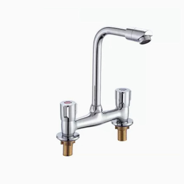 Modern Pull down Faucet Two Handles Pot Filler High Arc Profile Filler 7 Shape Clearhalo 'Home Improvement' 'home_improvement' 'home_improvement_kitchen_faucets' 'Kitchen Faucets' 'Kitchen Remodel & Kitchen Fixtures' 'Kitchen Sinks & Faucet Components' 'kitchen_faucets' 6872412