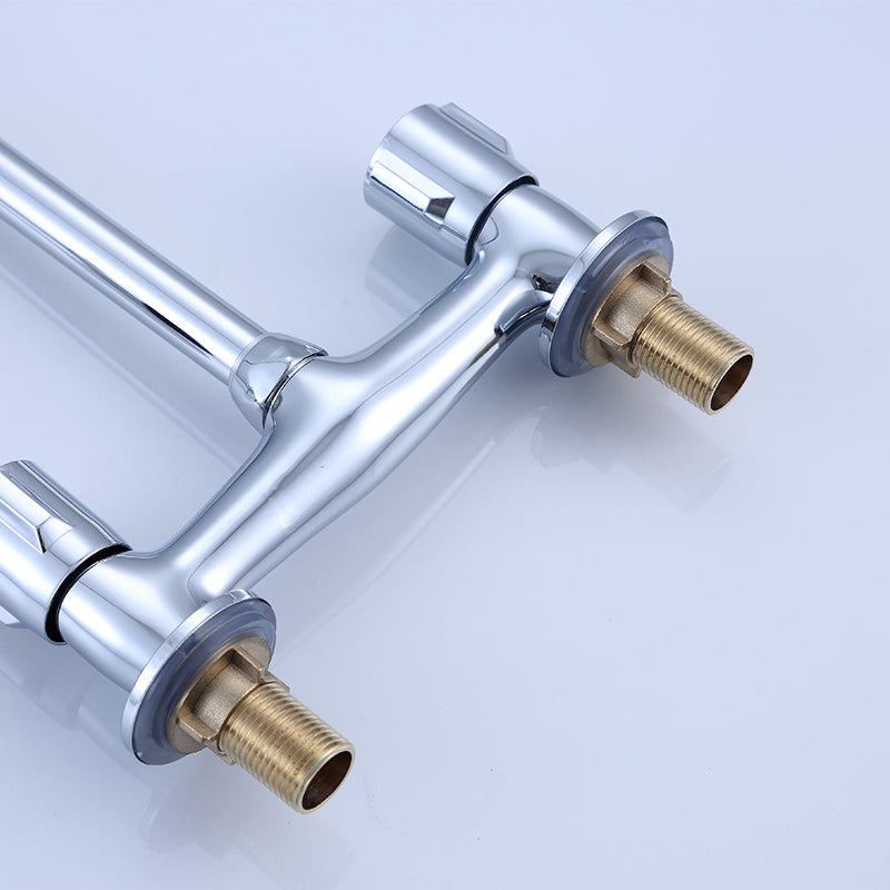 Modern Pull down Faucet Two Handles Pot Filler High Arc Profile Filler Clearhalo 'Home Improvement' 'home_improvement' 'home_improvement_kitchen_faucets' 'Kitchen Faucets' 'Kitchen Remodel & Kitchen Fixtures' 'Kitchen Sinks & Faucet Components' 'kitchen_faucets' 6872416