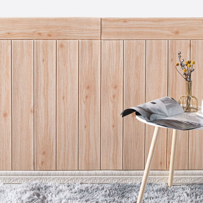 Farmhouse Tin Backsplash Paneling Smooth Wall Ceiling Wood Grain Design Light Blue Nano Strong Glue Fund Clearhalo 'Flooring 'Home Improvement' 'home_improvement' 'home_improvement_wall_paneling' 'Wall Paneling' 'wall_paneling' 'Walls & Ceilings' Walls and Ceiling' 6872529